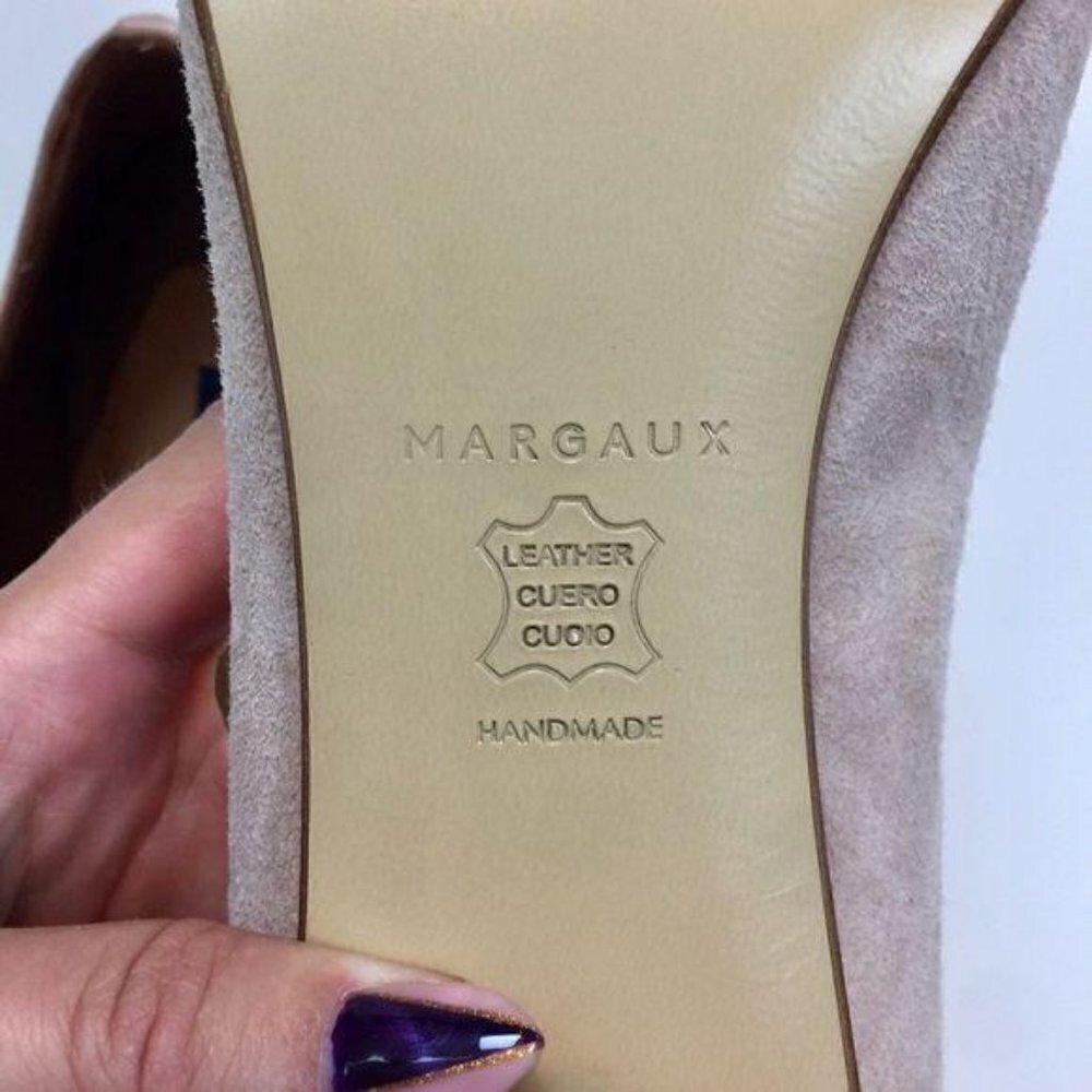 Margaux The Heel Suede Block Heels Sz 12.5 - Picture 12 of 13